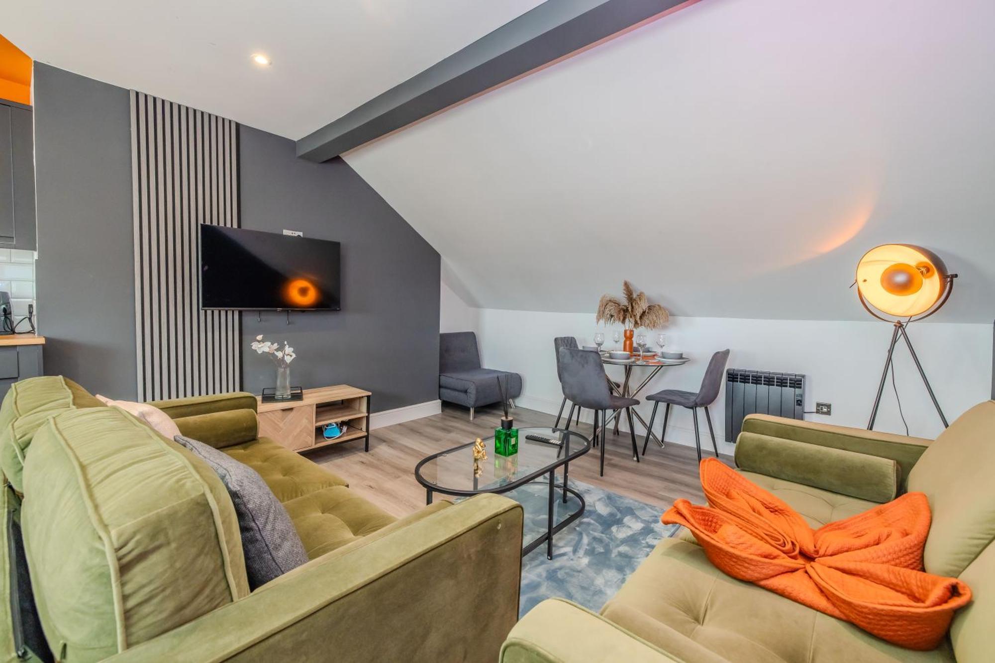 Luxe City Living L 2-Bedroom Flat With Free Parking Hove Esterno foto